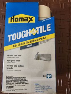 Homax Tough as Tile Tub, Sink & Tile