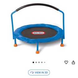 Little Tikes trampoline 