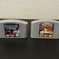 Nintendo 64 Games Pokemon Stadium & StarFox N64 Nintendo 64 *$30 EACH*