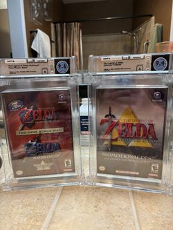 Zelda Wata Graded GameCube Games