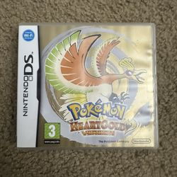 Pokemon Heart gold Uk Version Nintendo DS 