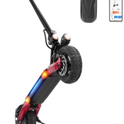 Circooter Electric Scooter with Free Storage Bag, 440LBS Max Load, 28 Mph Top Speed, 31/25 Miles Range, 1600/800W Motor, 10'' Solid Tires Electric New