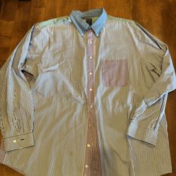 Men’s Brooks Brothers, button-down shirt, size XLT shipping available