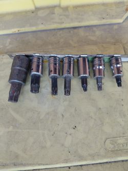 Snap-on torch bits 3/8 Drive 60 bucks