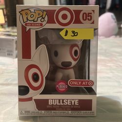 Bullseye Flocked Funko Pop