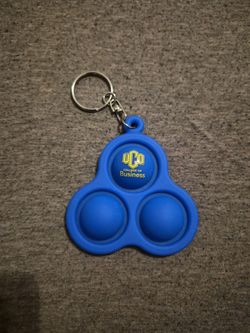 Pop 3 Bubbles Fidget Keychain