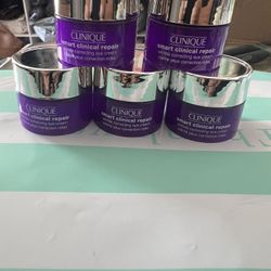 5 Travel Size Clinique Smart Clinical Repair Wrinkle Correcting Cream