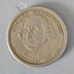 Super Rare George Washington Dollar Coin  1789 To 1797