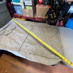 Outdoor weatherproof TV cover