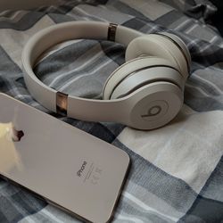 Beats Solo3 Wireless - Satin Gold - Excellent Condition (Original Box + Pouch Included)