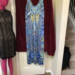 Apt 9 Maxi Dress Size M
