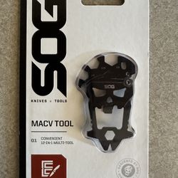 New! SOG Skull MacV Tool Keychain Multi-Tool