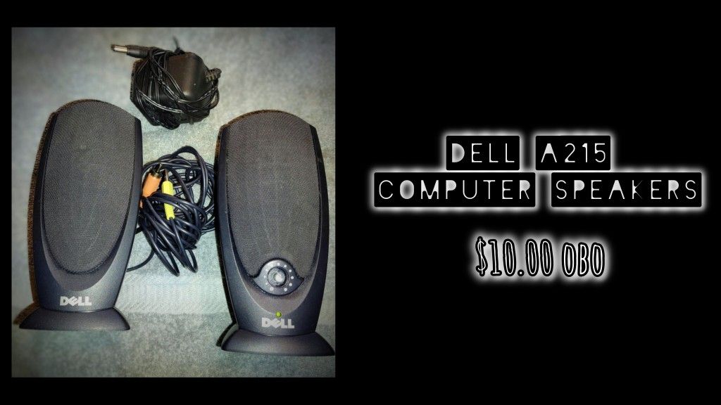 DELL COMPUTER SPEAKERS