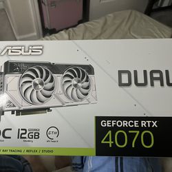 Asus Rtx 4070 12gb New Sealed 