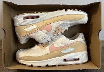 Nike Air Max 90 SE "Sun Club" Sail Orange DJ9997-101 Women's 7.5 / M