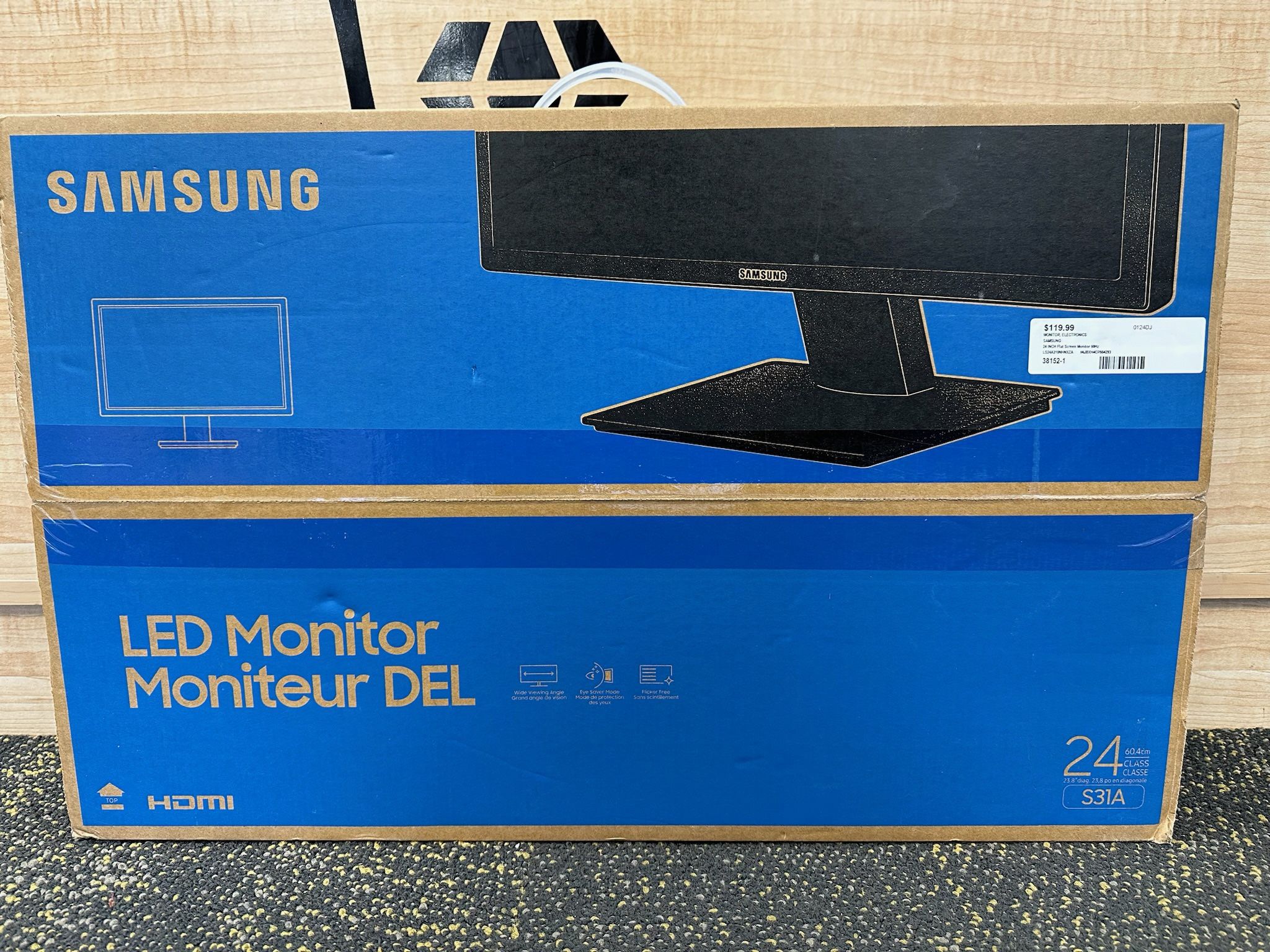 Samsung S31A Widescreen 24" 1920x1080 LED HDMI Monitor