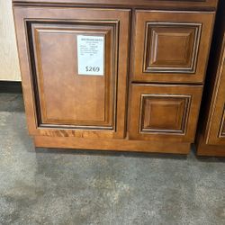 30'' Heritage CARAMEL Bathroom Vanity