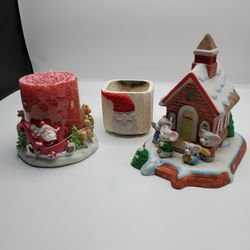 Assorted Holiday Candle Holders