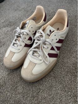 SAMBA OG CREAM WHITE / BURGUNDY