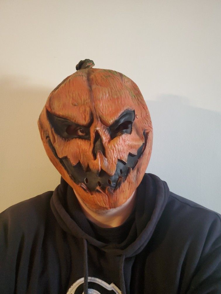 Halloween Evil Jack O Lantern Mask