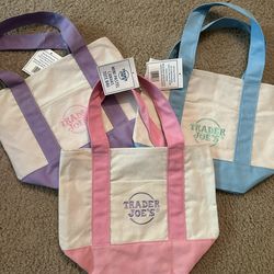 Trader Joe’s canvas mini tote bag spring 2026