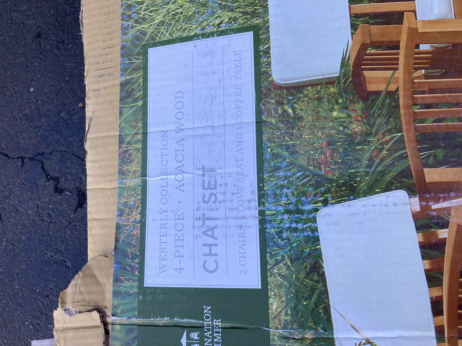 Brand New Four Piece Patio Set