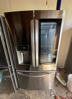 LG 3-Door Fridge with Ice Maker, LED