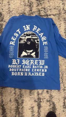 Dj screw Texans shirt