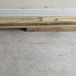 6pcs Wood Prime Lumber 2”x7”x8feet (2pcs) 2”x7”x6 Feet(4pcs)