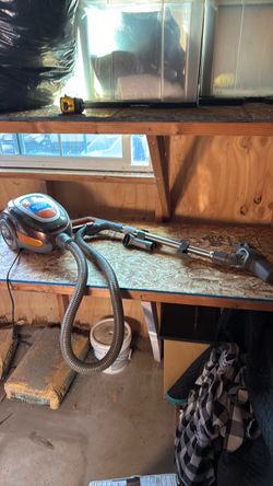 Canister Vacuum Cleaner with Attachments