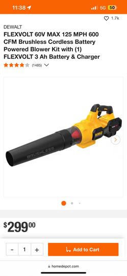 Dewalt Blower 60v