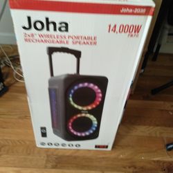 Brand New Open Box Bluetooth Speaker With FM Radio USB With Remote 