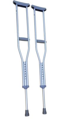 Medline MDSV80535 Aluminum Supports (Fits 5’2” to 5’10”)