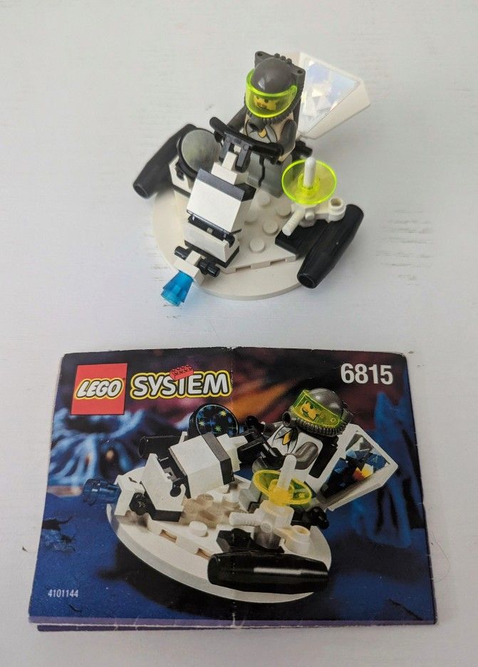 LEGO Space Exploriens (#6815)- Hovertron, 100% Complete W/Instructions 1996