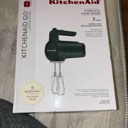 Brand new, NEVER OPENED! Cordless hand mixer