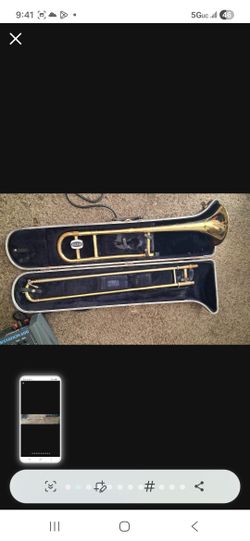 Vintage 1970s Olds Ambassador Trombone No Mouthpiece
