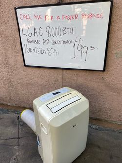 LG 8000 BTU Portable Air Conditioner