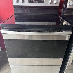 Amana stove Electric Stainless steel