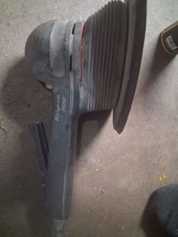 Snap on sander air