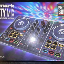 Numark Party Mix DJ Controller with Built-in Light Show, Brand New