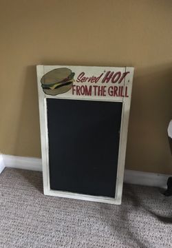 Kitchen chalk board