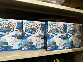 MJJC version 3.0 wide mouth foam cannon $90 (financing available)
