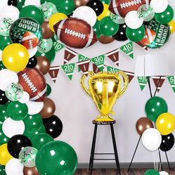 Football Balloons Garland 