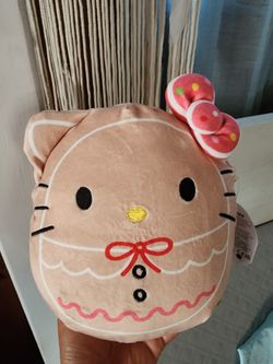Hello Kitty Squishmellow Christmas Ginerbread