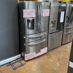 4 Door Stainless Steel 36 Inch Wide French Style Ref