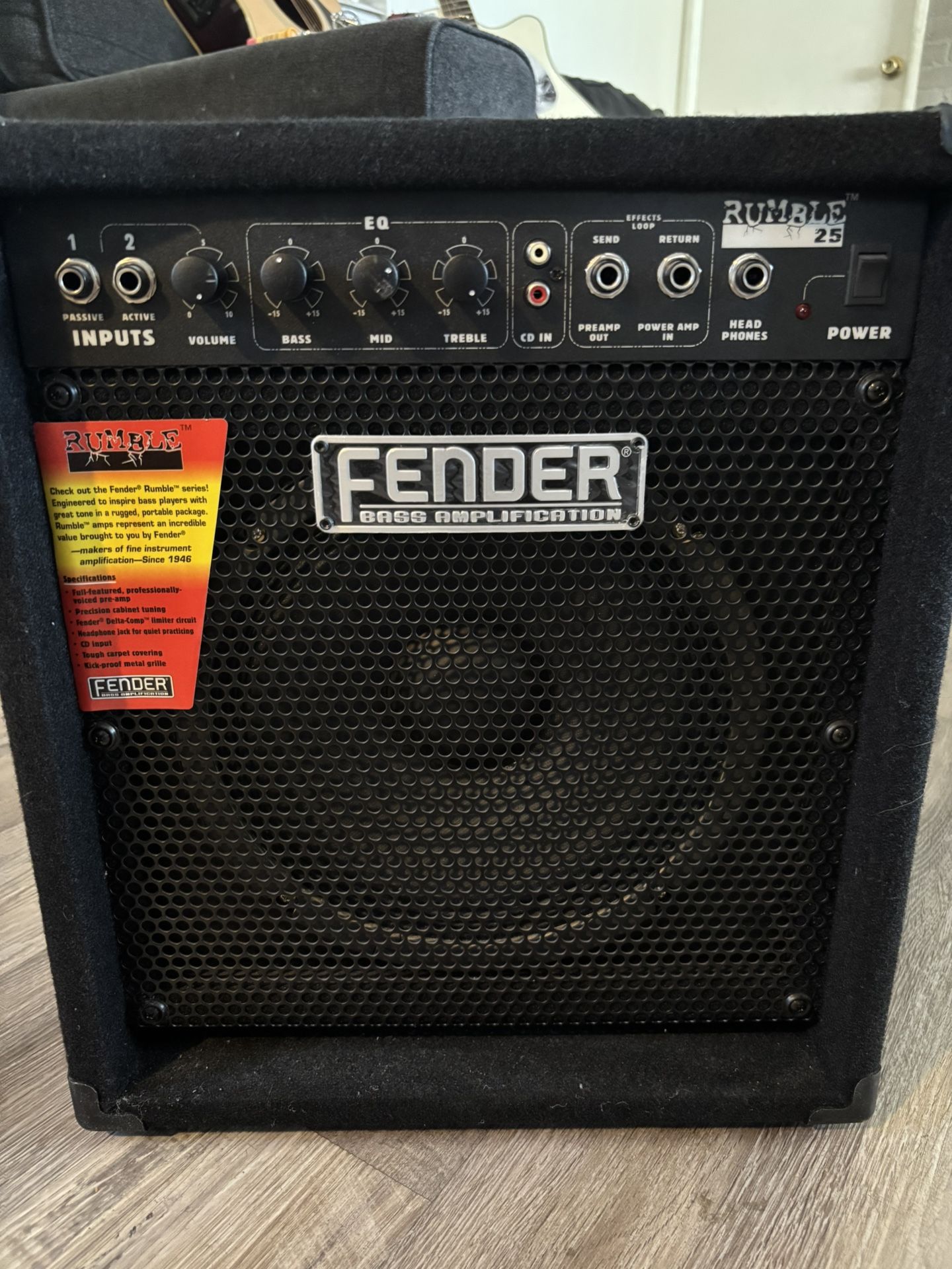 Fender Rumble 25 Bass Amp