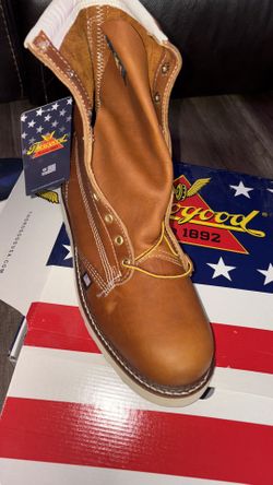 New In Box Thorogood Lace Up Work Boots 