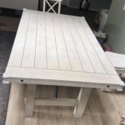 Wood Table & Chairs
