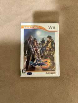 Sengoku Basara 3 for Nintendo Wii JPN CIB