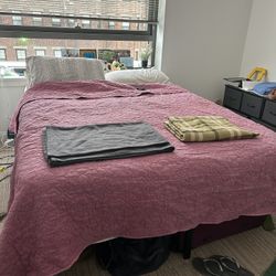 Free bed frame and mattress